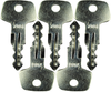 #64 (706) Liebherr Fuel Cap Replacement Key *5 Pack*