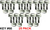 701 Ditch Witch Ignition Key *25 Pack*