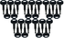 #75 Heli Forklift Replacement Key *25 Pack*