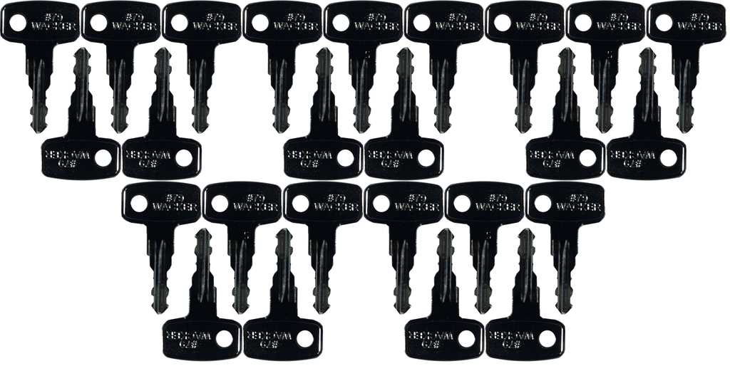#79 Wacker Roller Replacement Key *25 Pack* | Tornado Heavy Equipment Parts