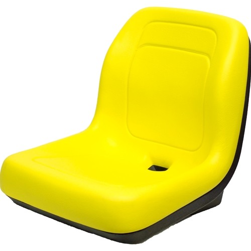 John Deere 5105 & 5205 Tractor Replacement Bucket Seat - Yellow Vinyl