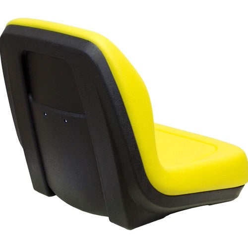 John Deere 5105 & 5205 Tractor Replacement Bucket Seat - Yellow Vinyl