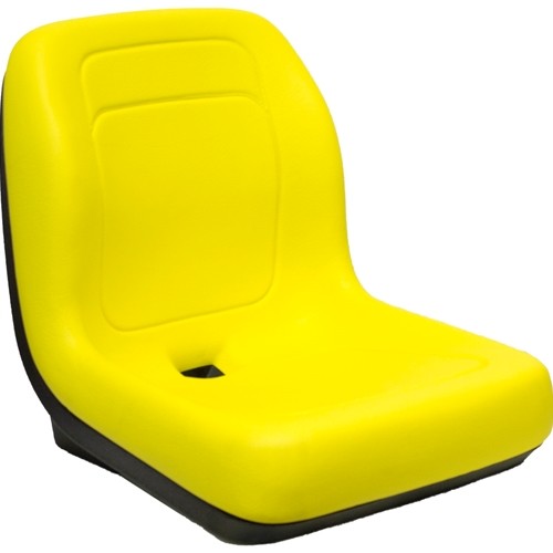 John Deere 5105 & 5205 Tractor Replacement Bucket Seat - Yellow Vinyl