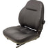 Case IH Tractor Replacement Seat Assembly - Fits Various Models - Black Vinyl