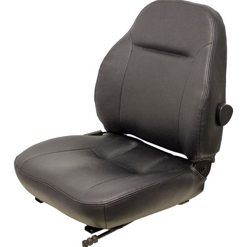 Case IH Tractor Seat Assembly - Fits Various Models - Black Vinyl