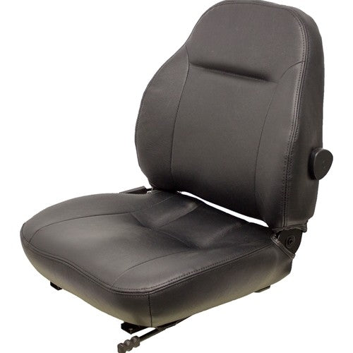 Terex GTH-5519 Telehandler Replacement Seat Assembly - Black Vinyl