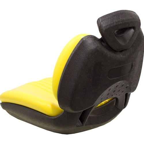 Gravely Lawn Mower Seat Assembly - Fits Various Models - Yellow Vinyl