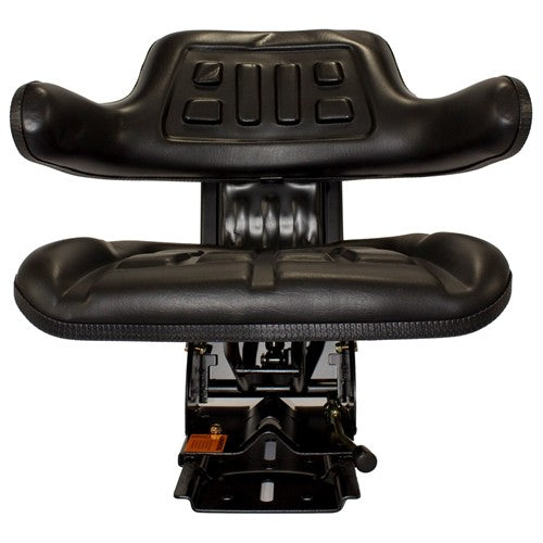 Multiple Application Utility Seat & Mechanical Suspension - Black Vinyl