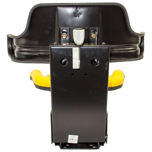 Multiple Application Utility Seat & Mechanical Suspension - Yellow Vinyl