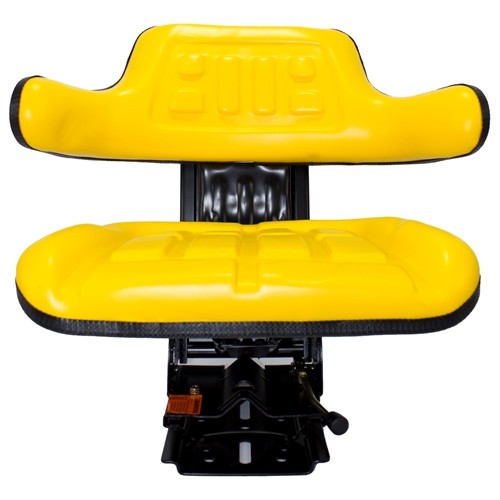 Multiple Application Utility Seat & Mechanical Suspension - Yellow Vinyl