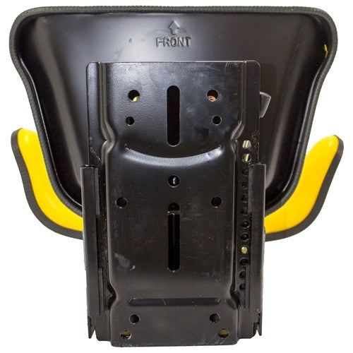 Multiple Application Utility Seat & Mechanical Suspension - Yellow Vinyl