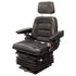 Multiple Application Seat & Mechanical Suspension - Black Vinyl