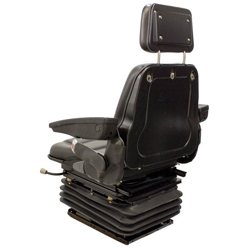 Multiple Application Seat & Mechanical Suspension - Black Vinyl