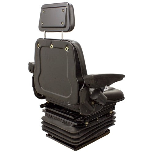 Multiple Application Seat & Mechanical Suspension - Black Vinyl