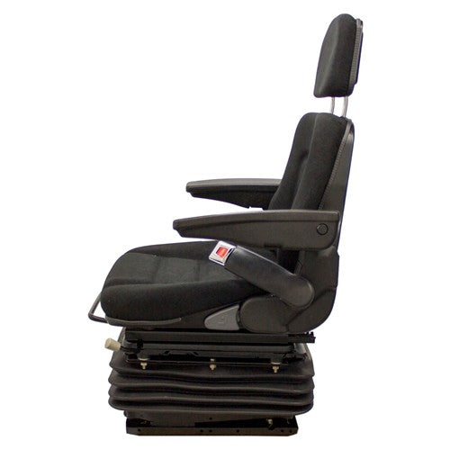 Multiple Application Seat & Mechanical Suspension - Black Cloth