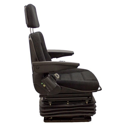 Multiple Application Seat & Mechanical Suspension - Black Cloth