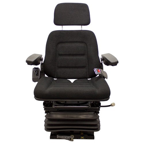 Multiple Application Seat & Mechanical Suspension - Black Cloth