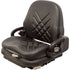 Daewoo Forklift Replacement Seat & Mechanical Suspension - Fits Various Models - Black Vinyl