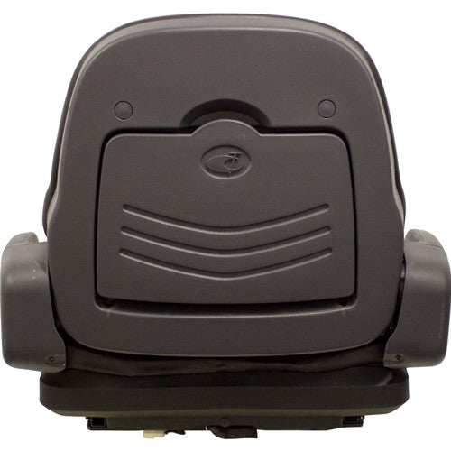 Daewoo Forklift Replacement Seat & Mechanical Suspension - Fits Various Models - Black Vinyl