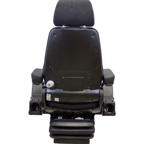 Multiple Application Seat & Mechanical Suspension with Pods - Black/Gray Cloth