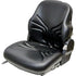 AGCO Tractor Seat Assembly - Fits Various Models - Black Vinyl