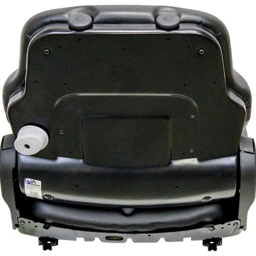 AGCO Allis Tractor Seat Assembly - Fits Various Models - Black Vinyl