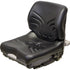 Bomag Roller Replacement Seat & Mechanical Suspension (Low Back) - Fits Various Models - Black Vinyl