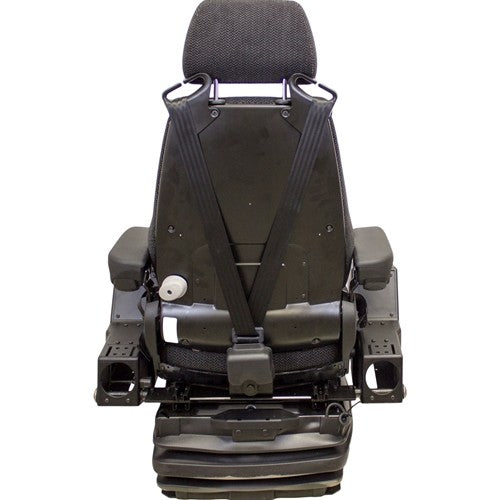 Multiple Application Seat & Air Suspension w/Pods - Black/Gray Cloth