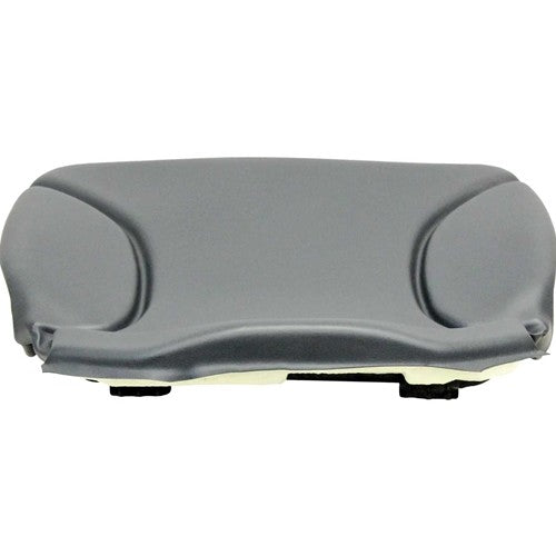 Bobcat/John Deere Skid Steer Replacement Seat Cushion - Gray Vinyl