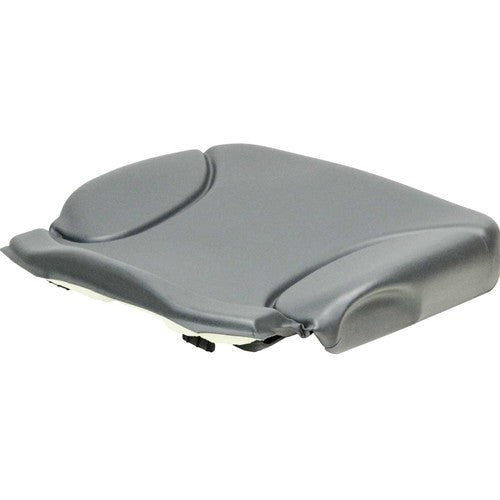 Bobcat/John Deere Skid Steer Replacement Seat Cushion - Gray Vinyl