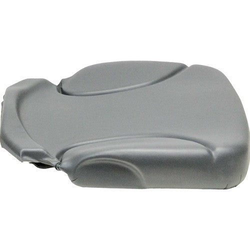 Bobcat/John Deere Skid Steer Replacement Seat Cushion - Gray Vinyl