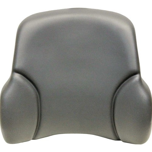 Bobcat/John Deere Skid Steer Replacement Backrest Cushion - Gray Vinyl