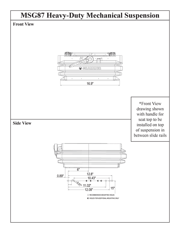 Heavy Duty Mechanical Suspension