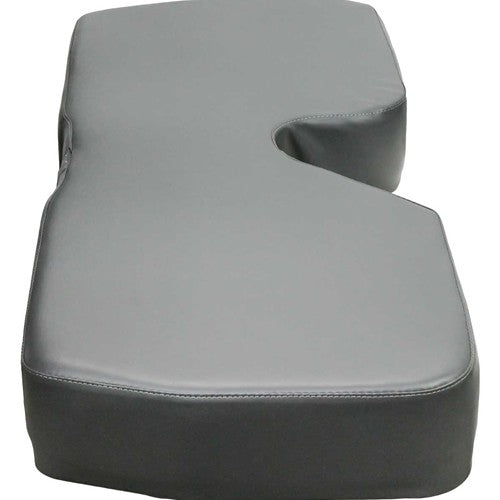 Kubota RTV 500 Series Work Utility Vehicle Replacement Bench Seat Cushion - Gray Vinyl