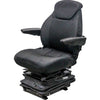 Ford 9030 Tractor Seat & Air Suspension - Black Cloth