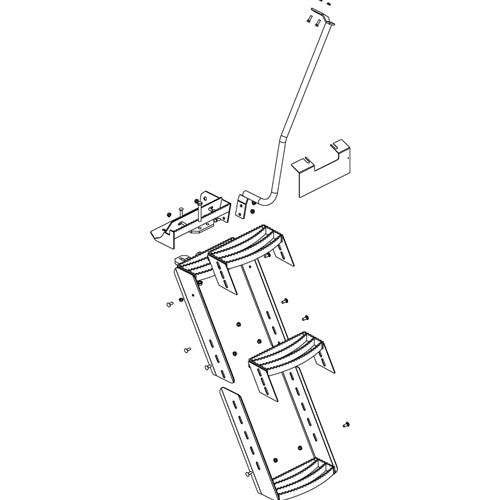 International Harvester 88 Series Tractor Replacement Left Hand Step