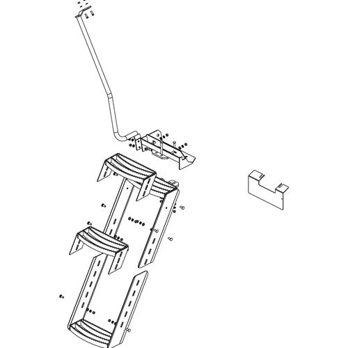 International Harvester 88 Series Tractor Replacement Right Hand Step