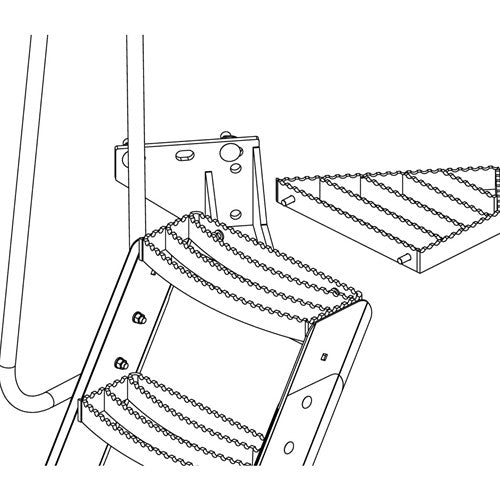 John Deere Regular Series Tractor Replacement Extend-A-Step | Tornado ...