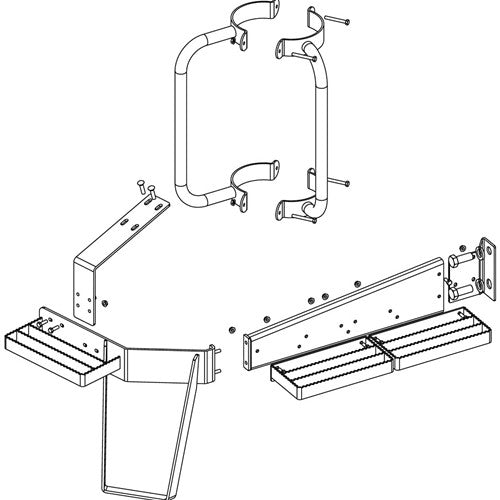 John Deere 8030 Series Tractor Replacement Window Step & Handrail