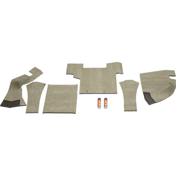 Case 2094 Series Tractor Replacement Lower Cab Foam Kit - Berkshire Gray