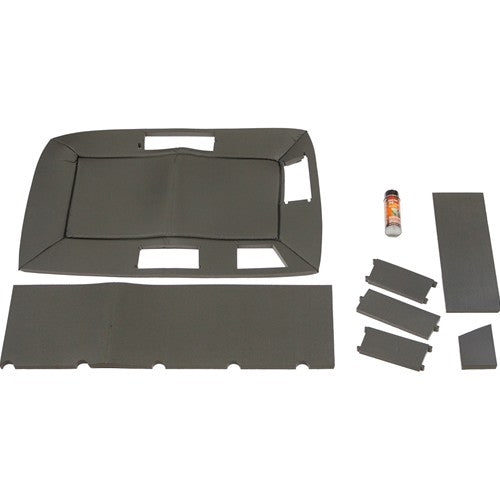 International Harvester 1400 Series Combine Replacement Lower Cab Foam Kit - Black Vinyl