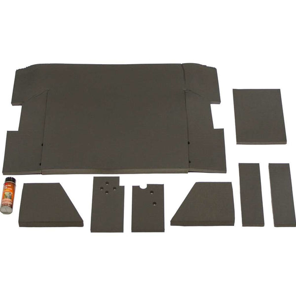 International Harvester 86 Series Tractor Replacement Lower Cab Foam Kit - Black Vinyl