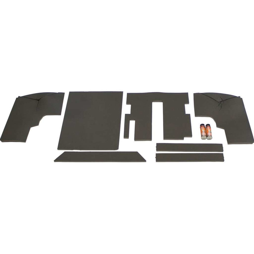 John Deere Hinson Series Tractor Replacement Lower Cab Foam Kit - Black Vinyl