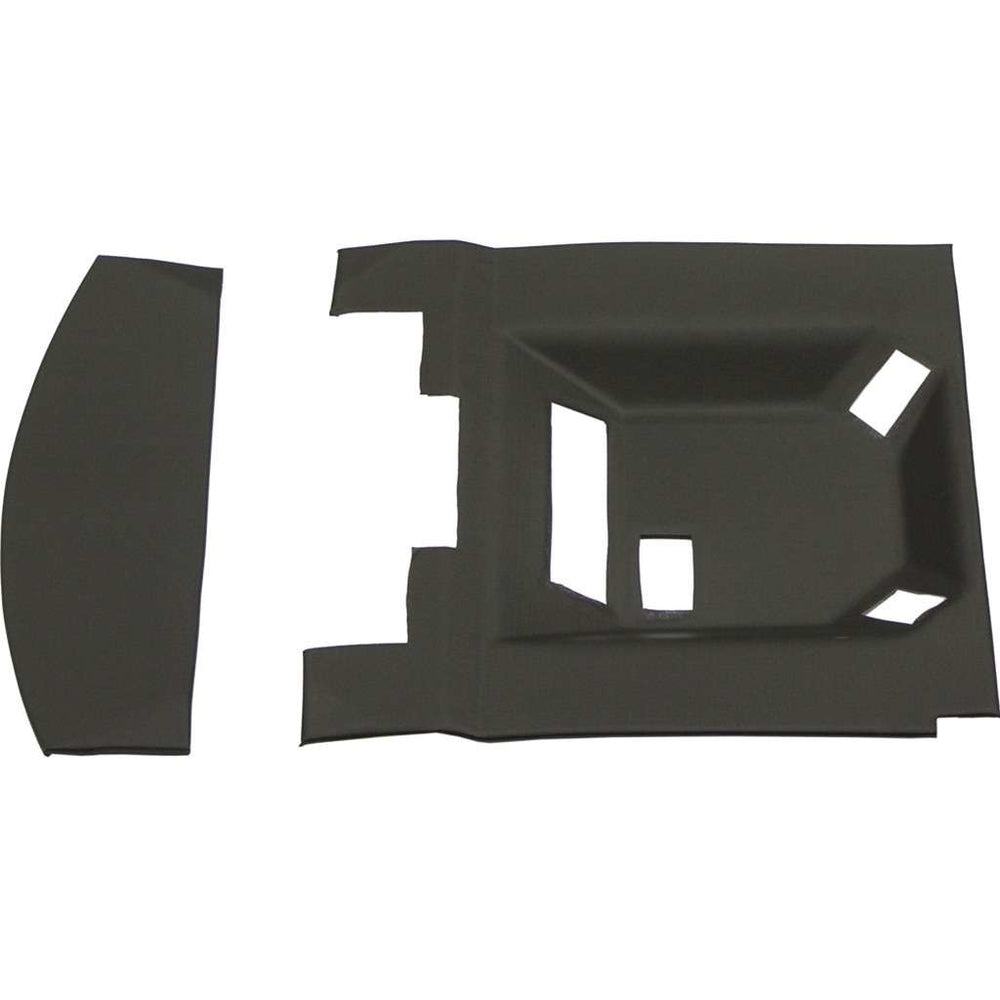 John Deere 20 Series Combine Replacement Complete Headliner Kit - Black Vinyl