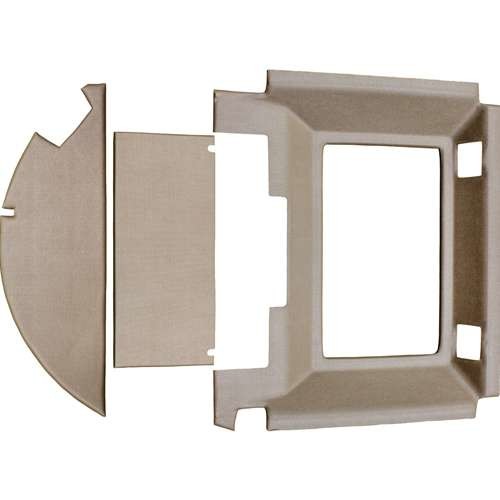 John Deere 50 Series 2WD & 2840 Series Tractor Replacement Complete Headliner Kit - Brindle Brown