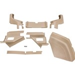 John Deere 6000 Early Series Tractor (BSN 131952) Replacement Lower Cab Kit - Tan Vinyl