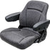 Case IH 71-89 Series Magnum & Steiger 9100-9300 Series Tractor Seat Assembly with Original Swivel - Fits Various Models - Gray Cloth
