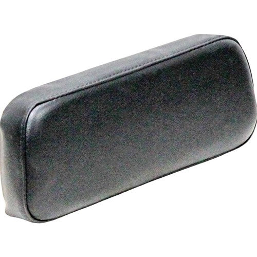 Case Tractor Small Backrest Cushion - Black Vinyl