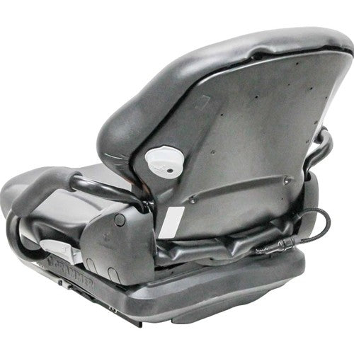 Unicarrier BXC-Platinum II Series Forklift Replacement Seat & Mechanical Suspension - Fits Various Models - Black Vinyl