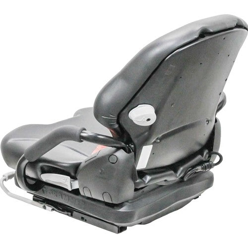 Toyota 7F-8F-THDC Series Forklift Seat & Mechanical Suspension - Fits Various Models - Black Vinyl